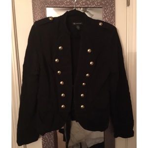 INC Military Style Blazer